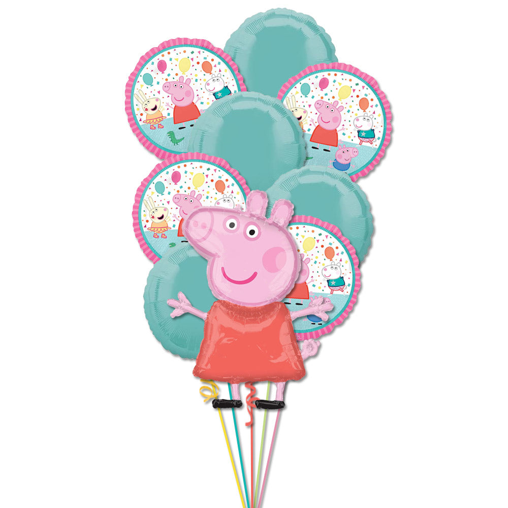 Peppa Pig Balloon Bouquet